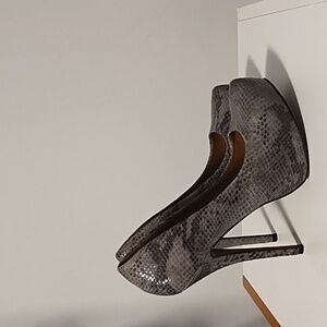 Aldo Snake Print High Heel